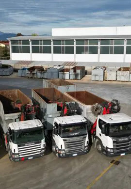Raccolta e trasporto degli scarti metallici